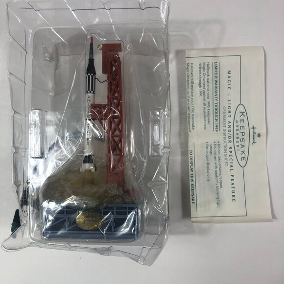 Hallmark Keepsake Ornament Freedom 7 1996 – Journeys Into Space Series – MIB - Picture 7 of 10